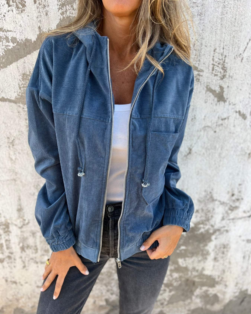 Clémence™ - Veste Velours Confortable