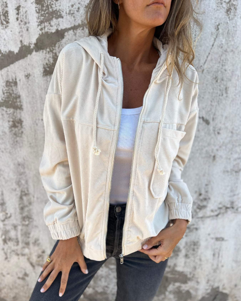 Clémence™ - Veste Velours Confortable
