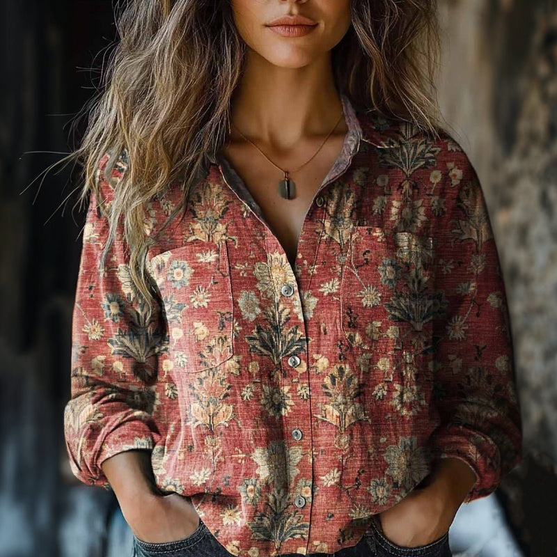 Amélie™ | Blouse botanique – Favori d’automne