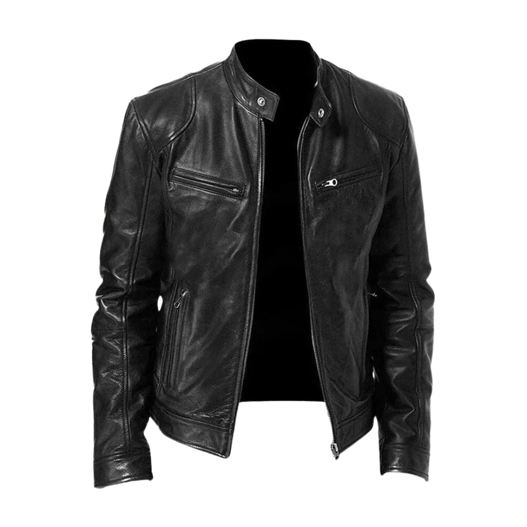 Romain™ I Veste en Cuir Élégante