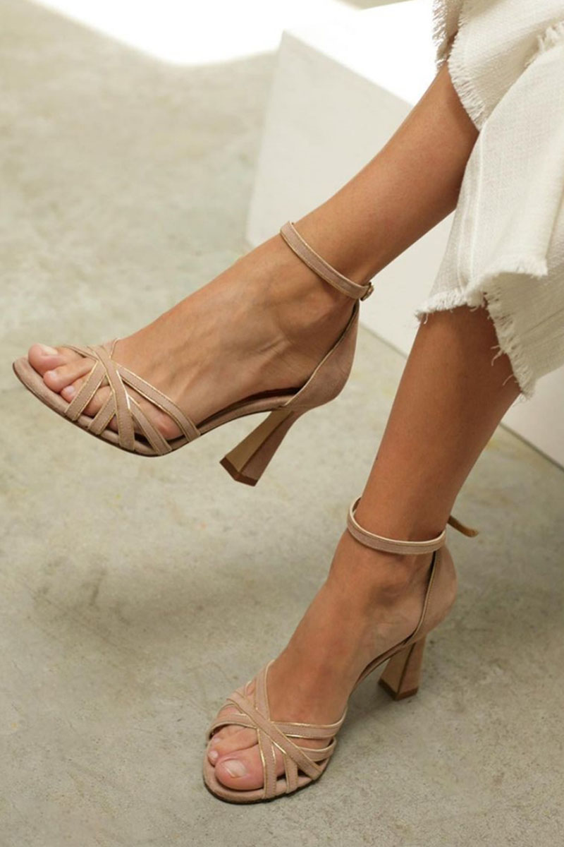 Albine | Sandales À Talons Croisés
