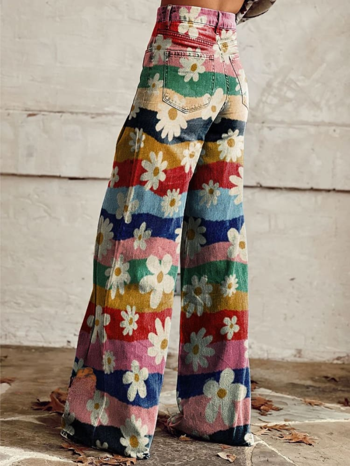 Amaraine™ I Pantalons Floraux Élégance Confort