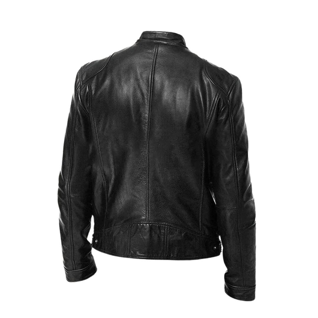 Romain™ I Veste en Cuir Élégante