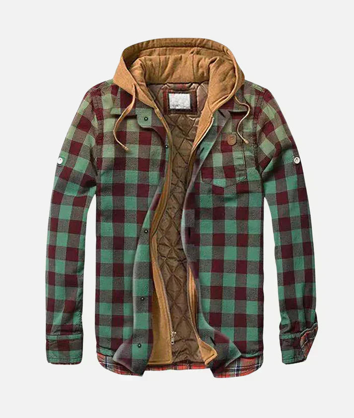 Yves™ I Veste patchwork à carreaux