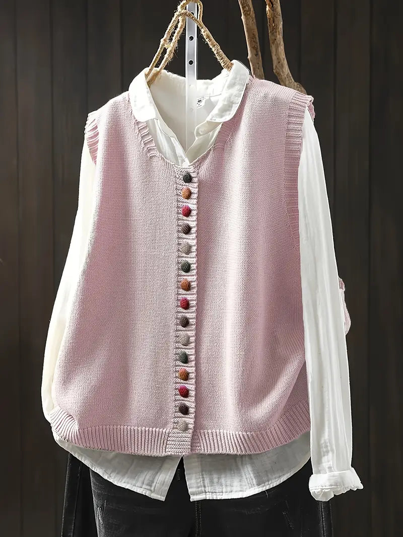 Gaelle™ - Gilet Maglia Casual Élégant