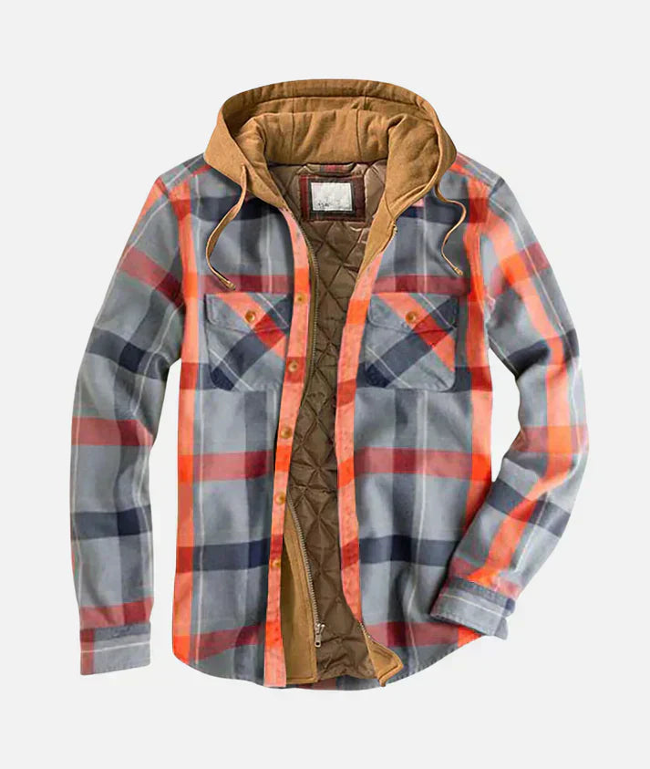 Yves™ I Veste patchwork à carreaux