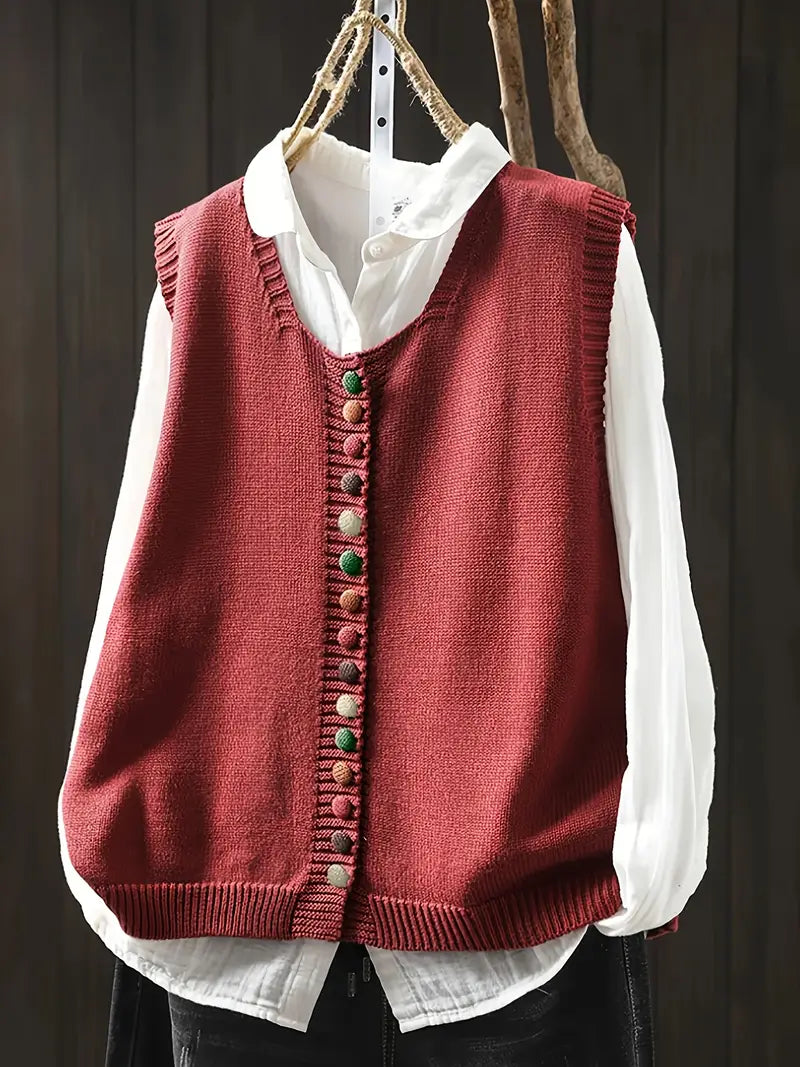 Gaelle™ - Gilet Maglia Casual Élégant