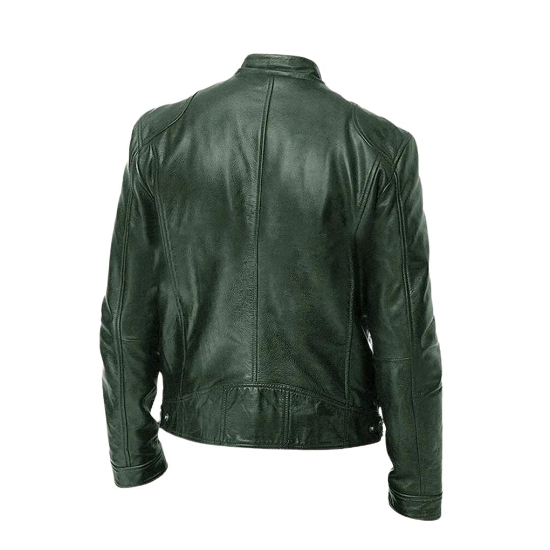 Romain™ I Veste en Cuir Élégante