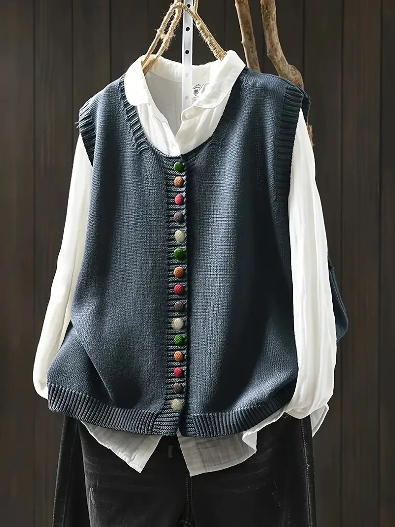 Gaelle™ - Gilet Maglia Casual Élégant