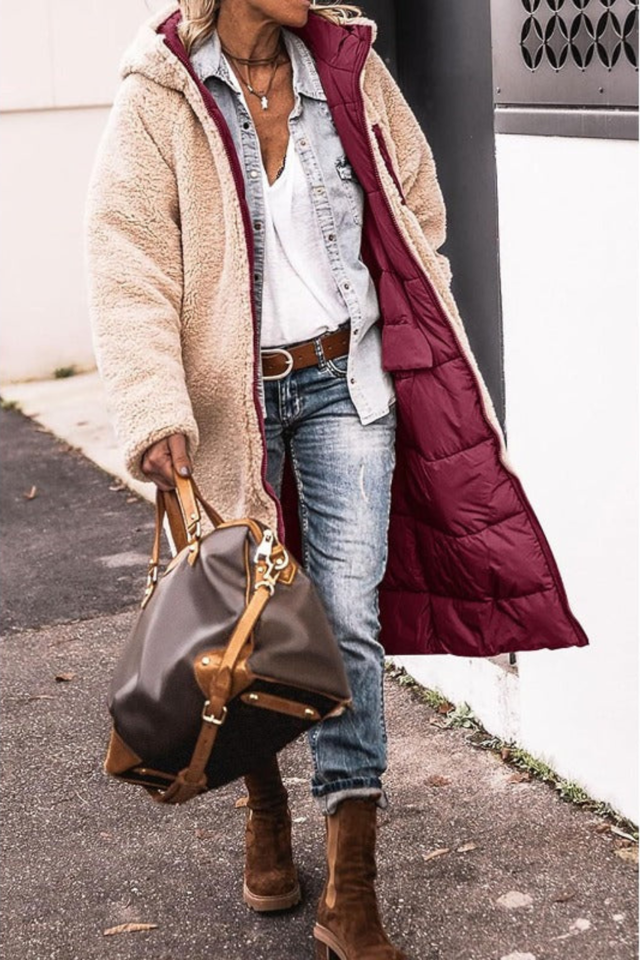 Élodie™ I Manteau Réversible