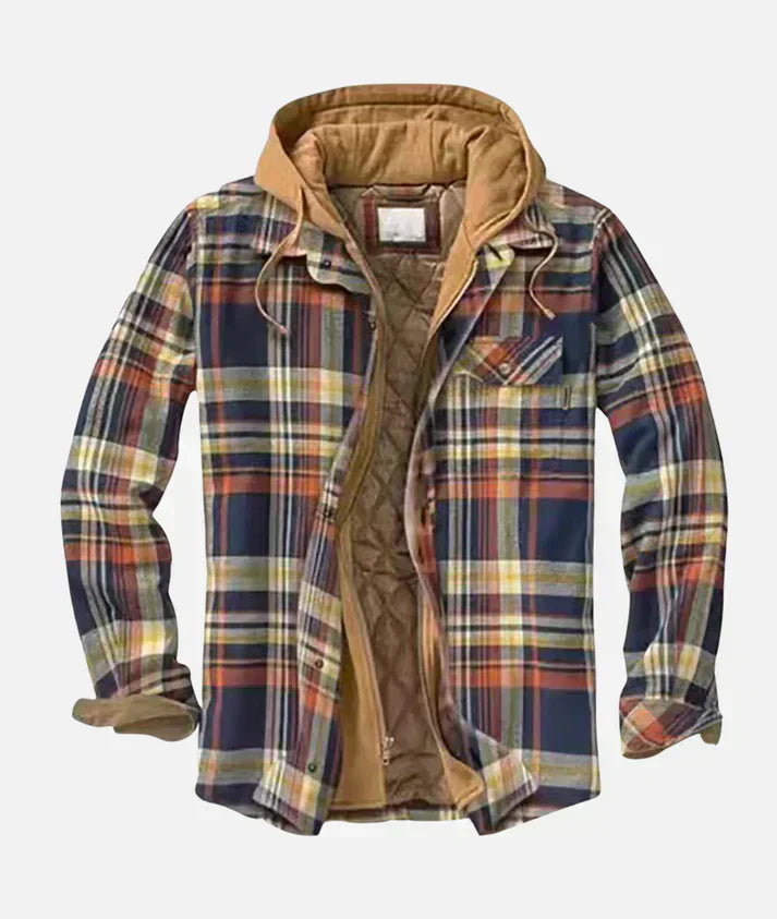 Yves™ I Veste patchwork à carreaux