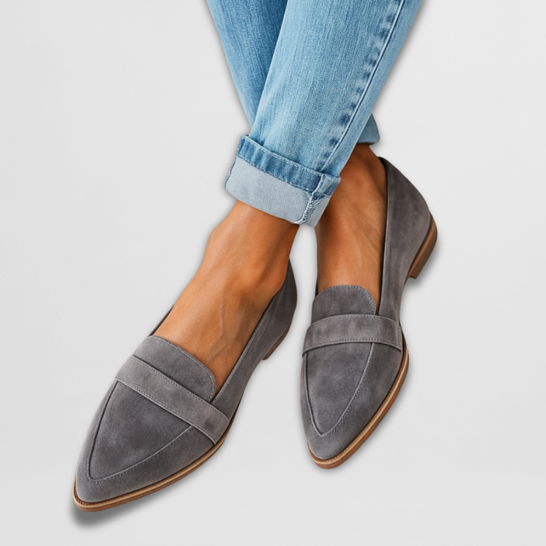 Clémence | Chaussures plates à bout pointu