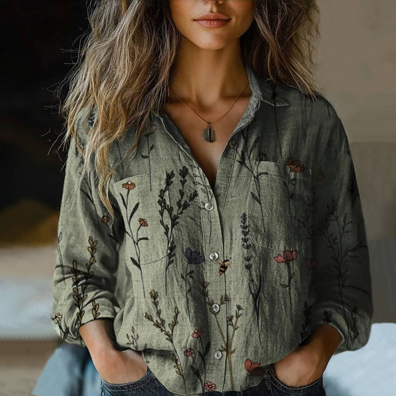 Sophia™ | Blouse flore – Favori d’automne