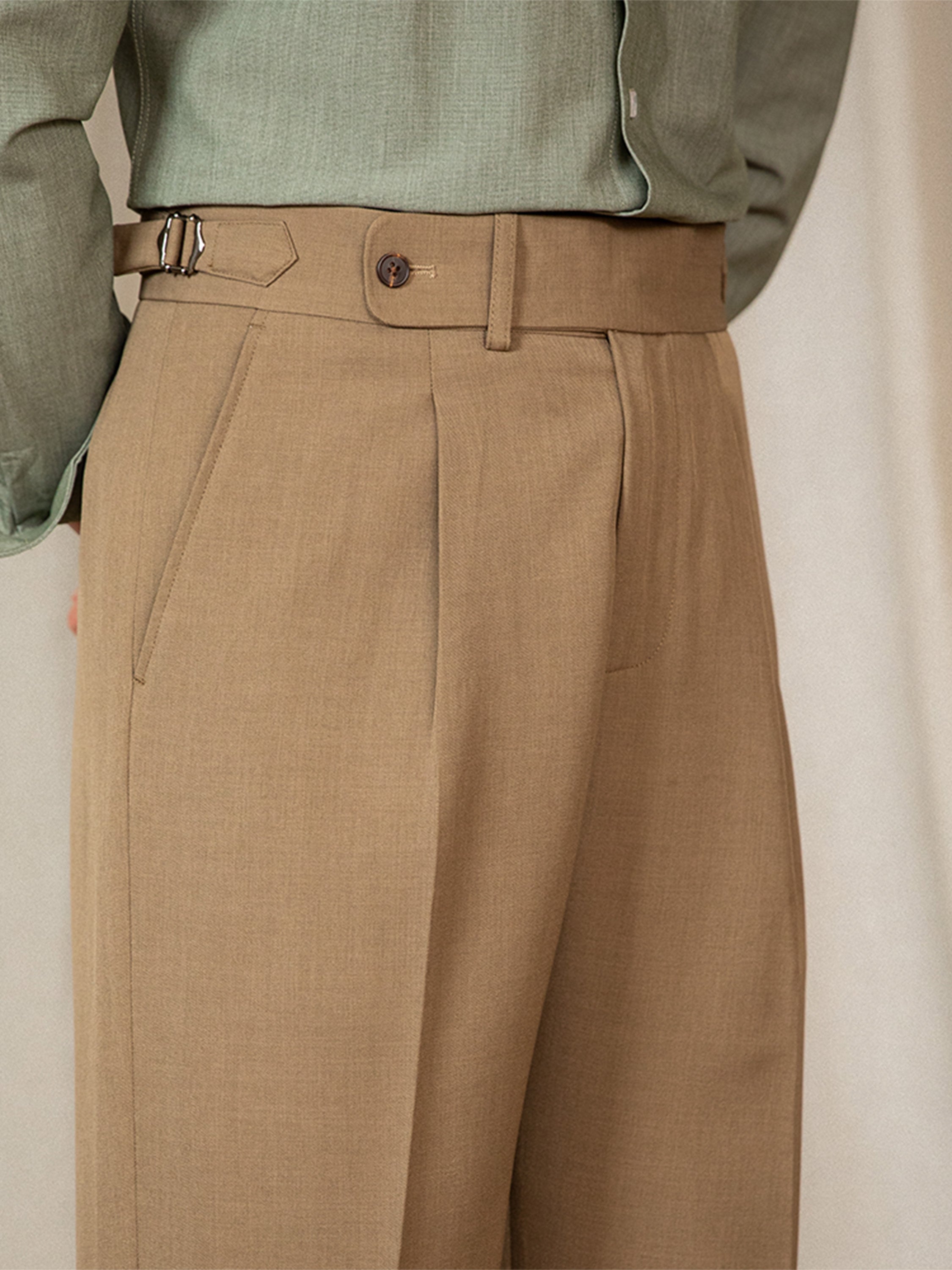 Michel™ I Pantalon Plissé Élégant