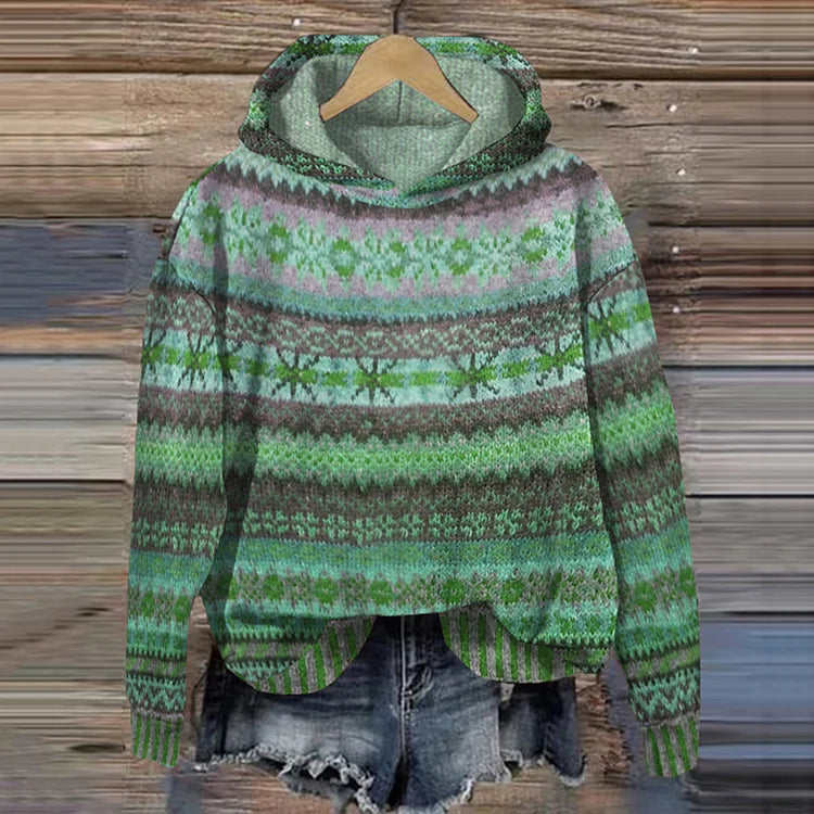 JOSEFIN™ | Hoodie à motif intemporel