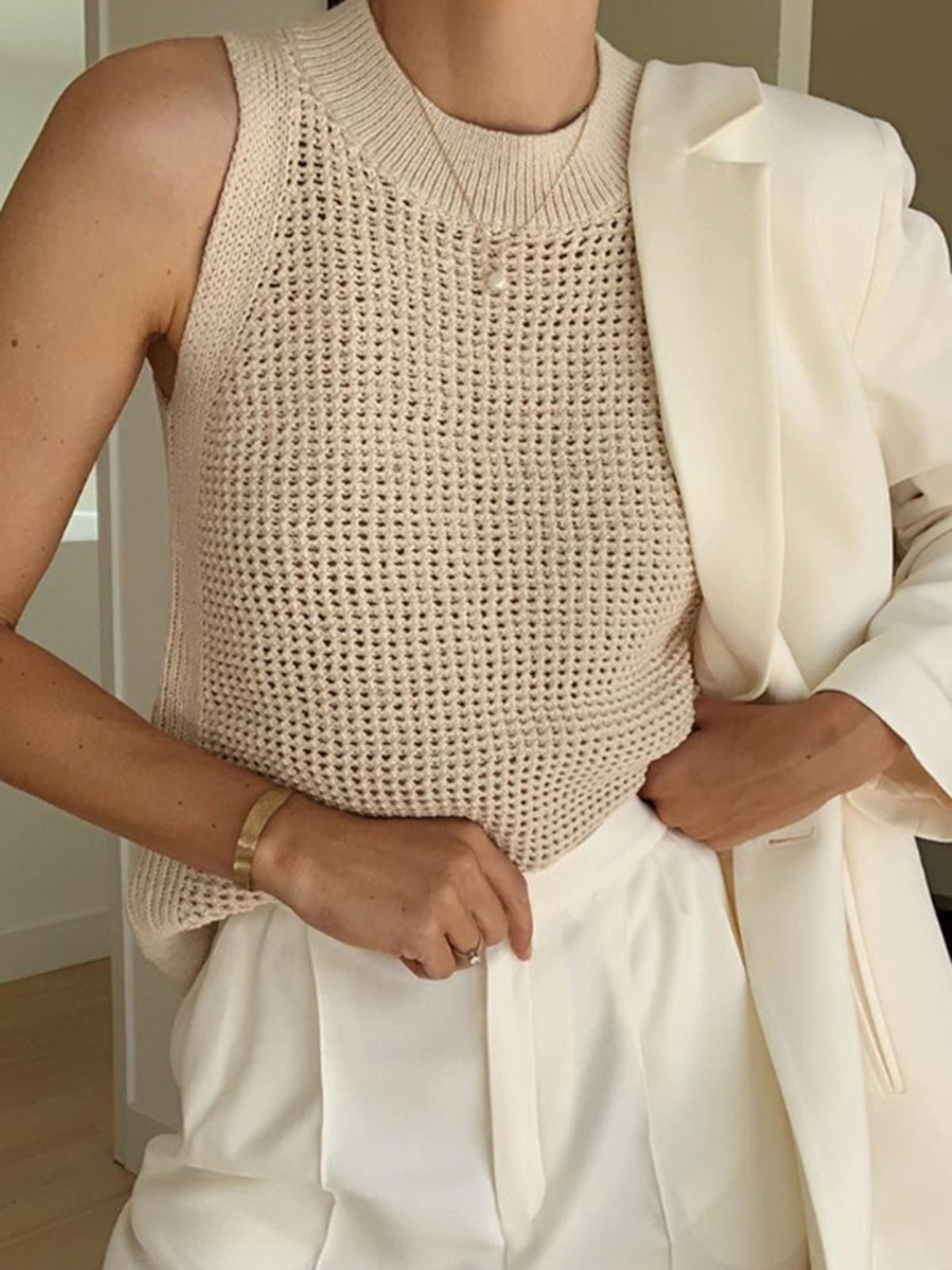 Amaraine™ I Débardeur en tricot élégant