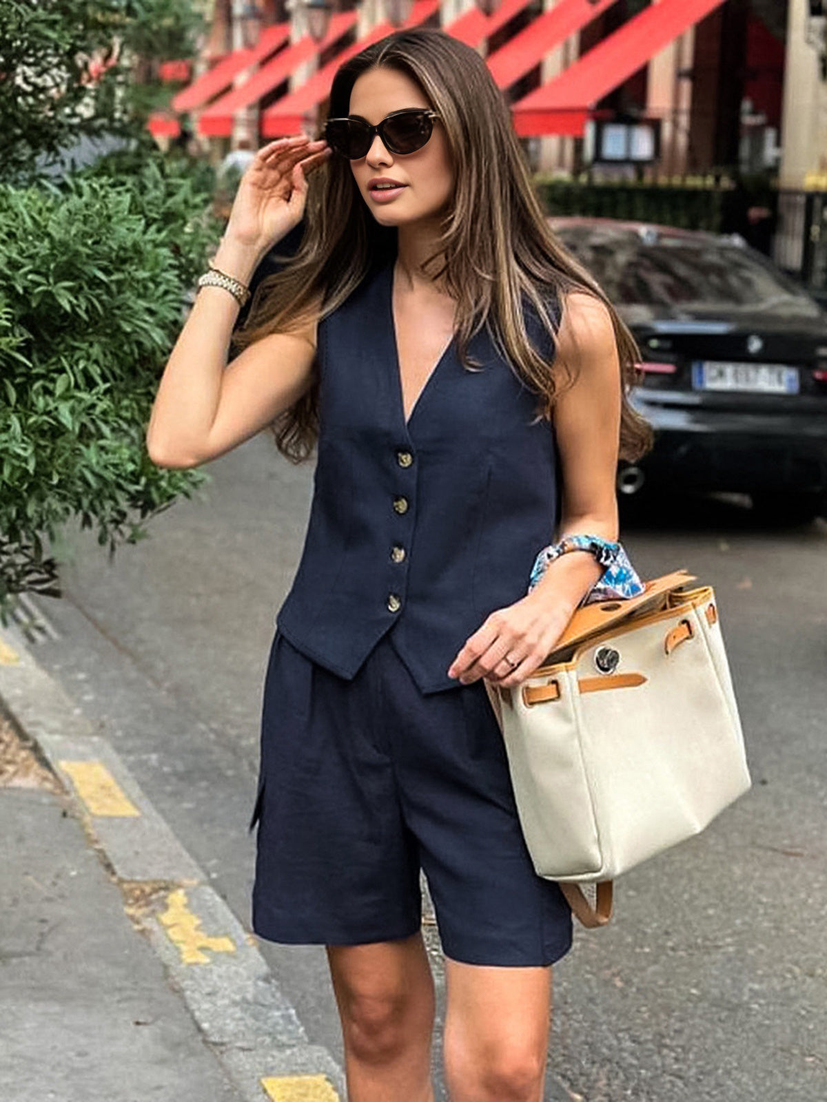 Amaraine™ I Duo coton structuré casual