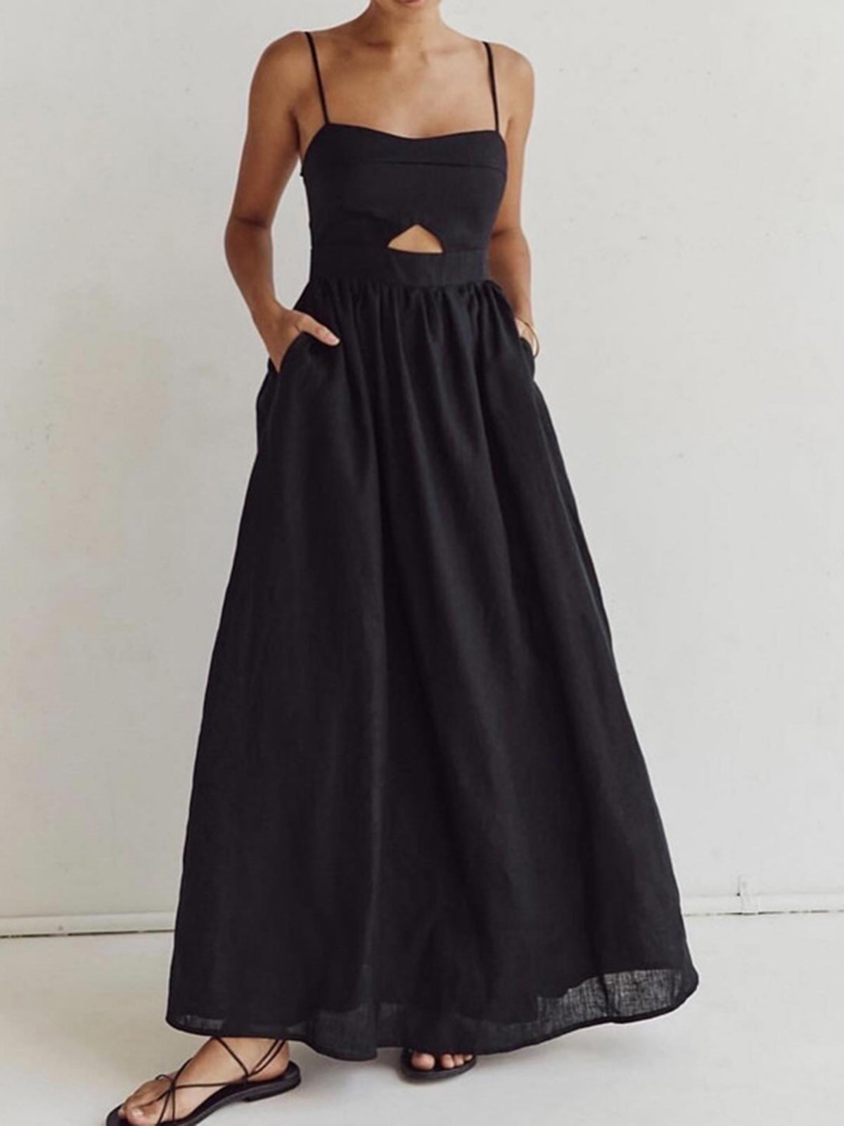 Amaraine™ I Robe découpée en coton