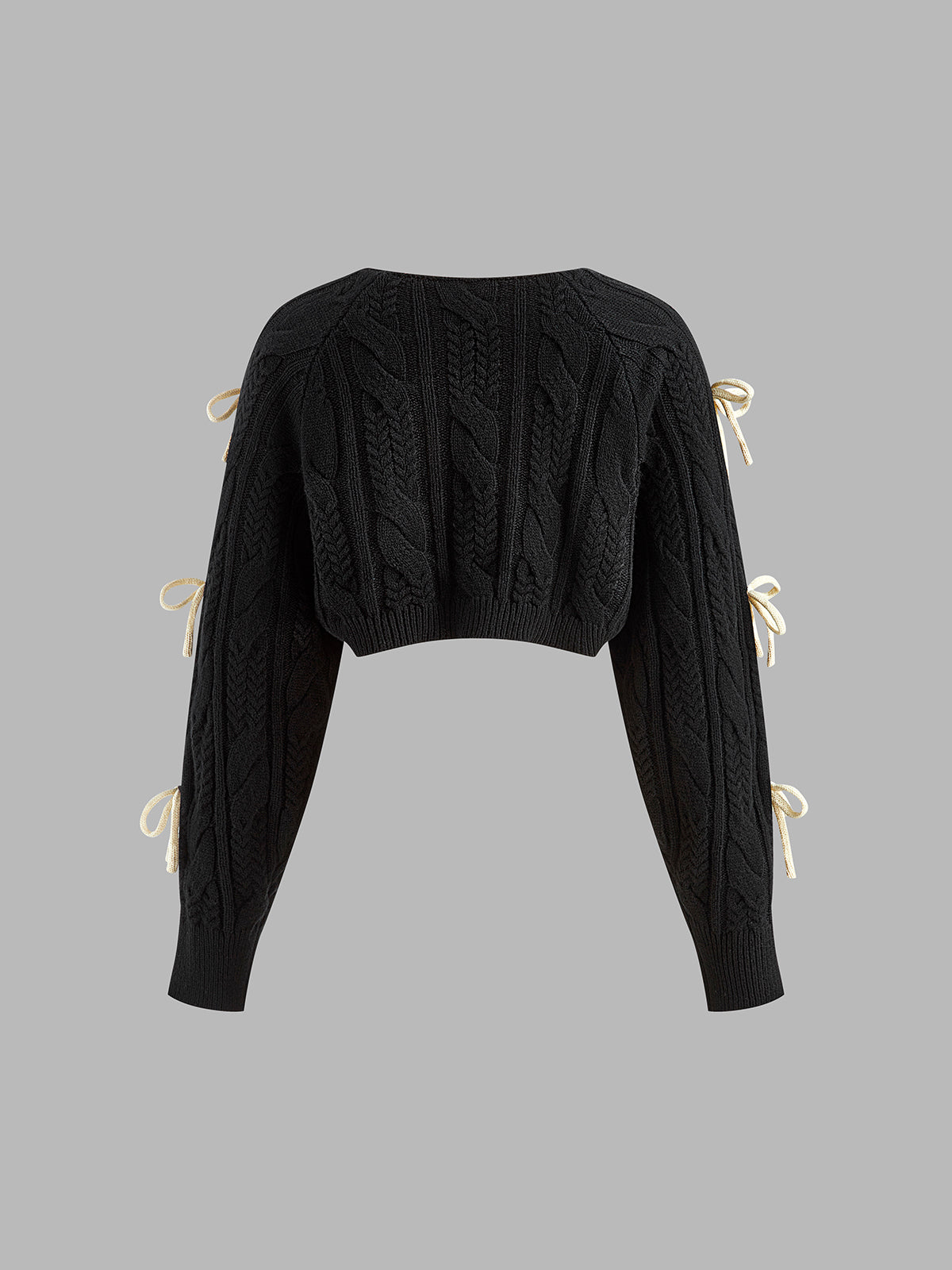 Amaraine™ I Cardigan à nœuds élégants