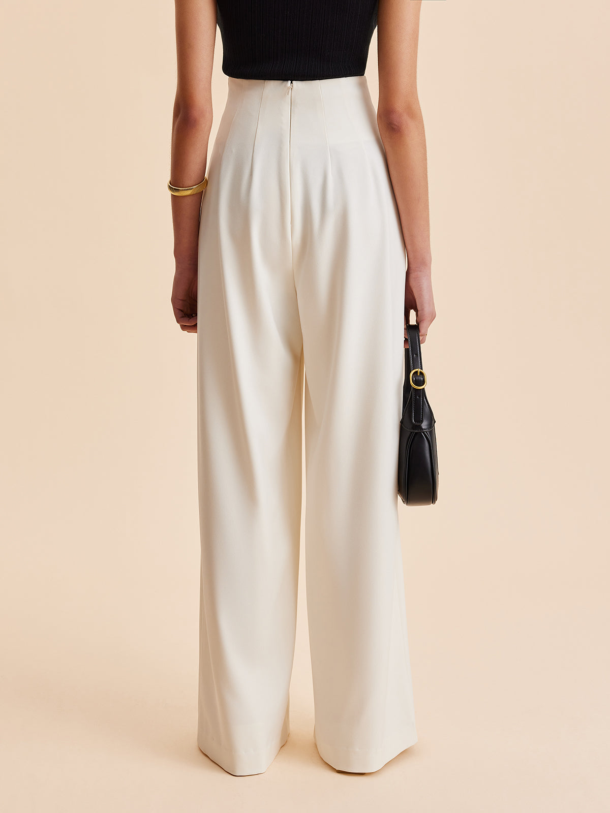 Amaraine™ I Pantalon taille haute élégant