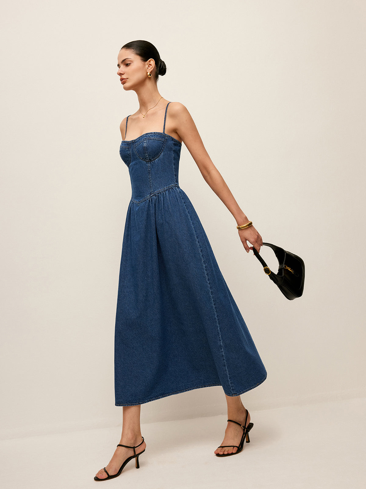 Amaraine™ I Robe jean cœur
