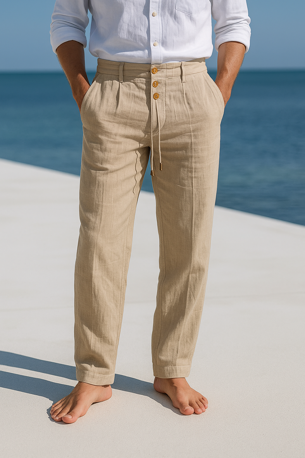 Charles™ I Pantalon d'été en lin