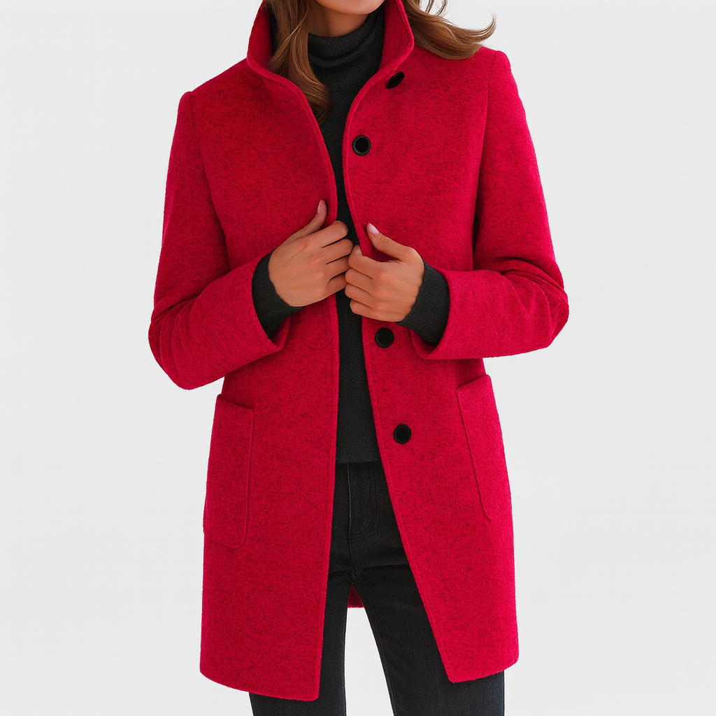 STELLA™ | Veste pour Femmes avec Col Montant