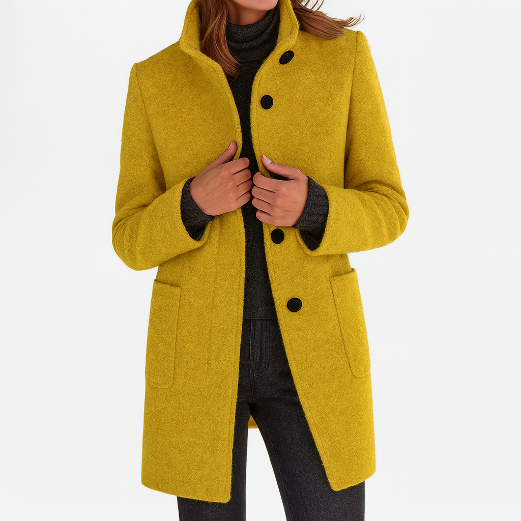 STELLA™ | Veste pour Femmes avec Col Montant