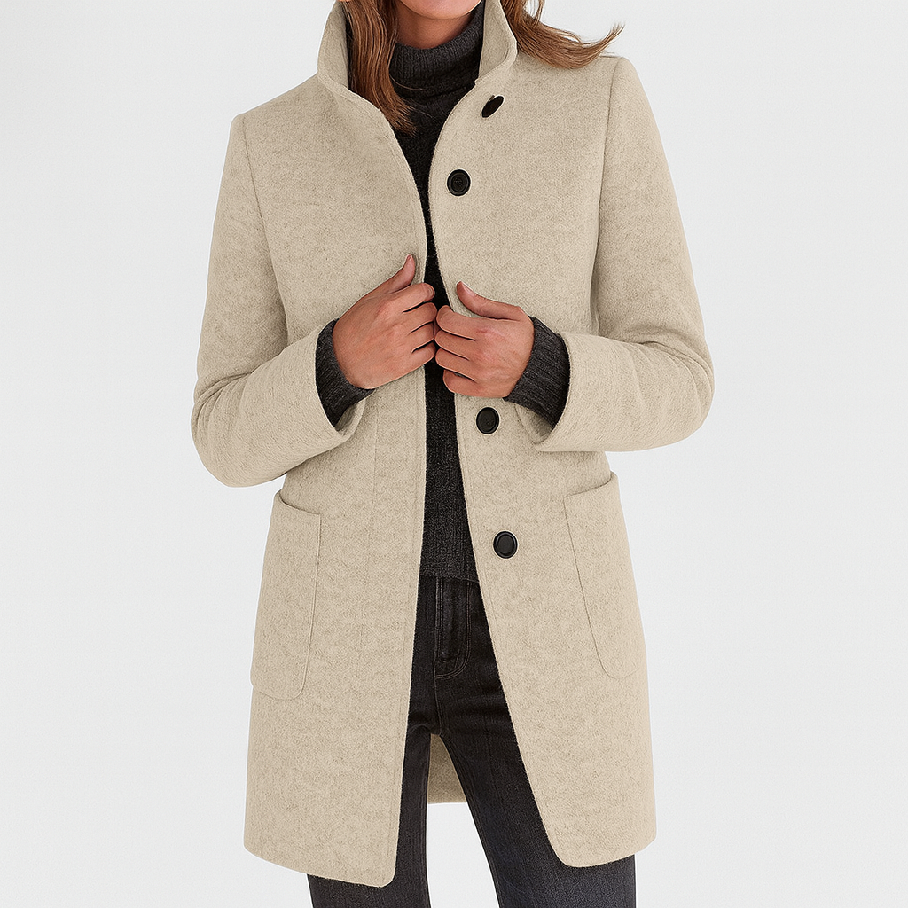 STELLA™ | Veste pour Femmes avec Col Montant