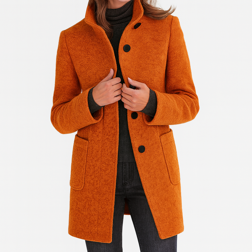 STELLA™ | Veste pour Femmes avec Col Montant