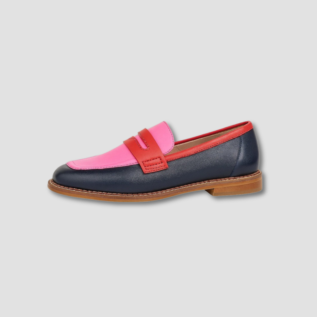 Édith | Mocassins colorblock