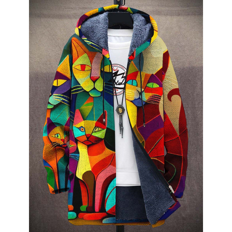 Elandra™ | Veste Élégante Imprimée