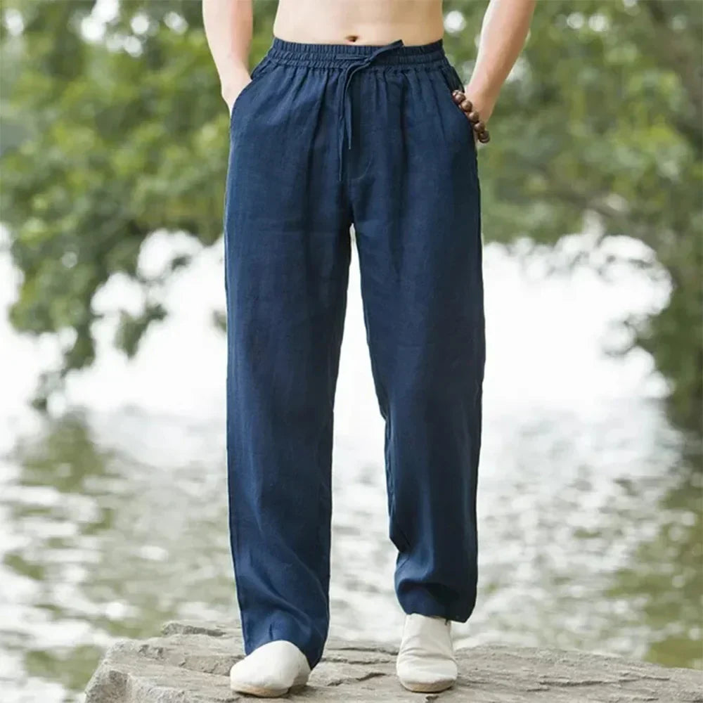 Jacques™ I Pantalon de Lin Élégant