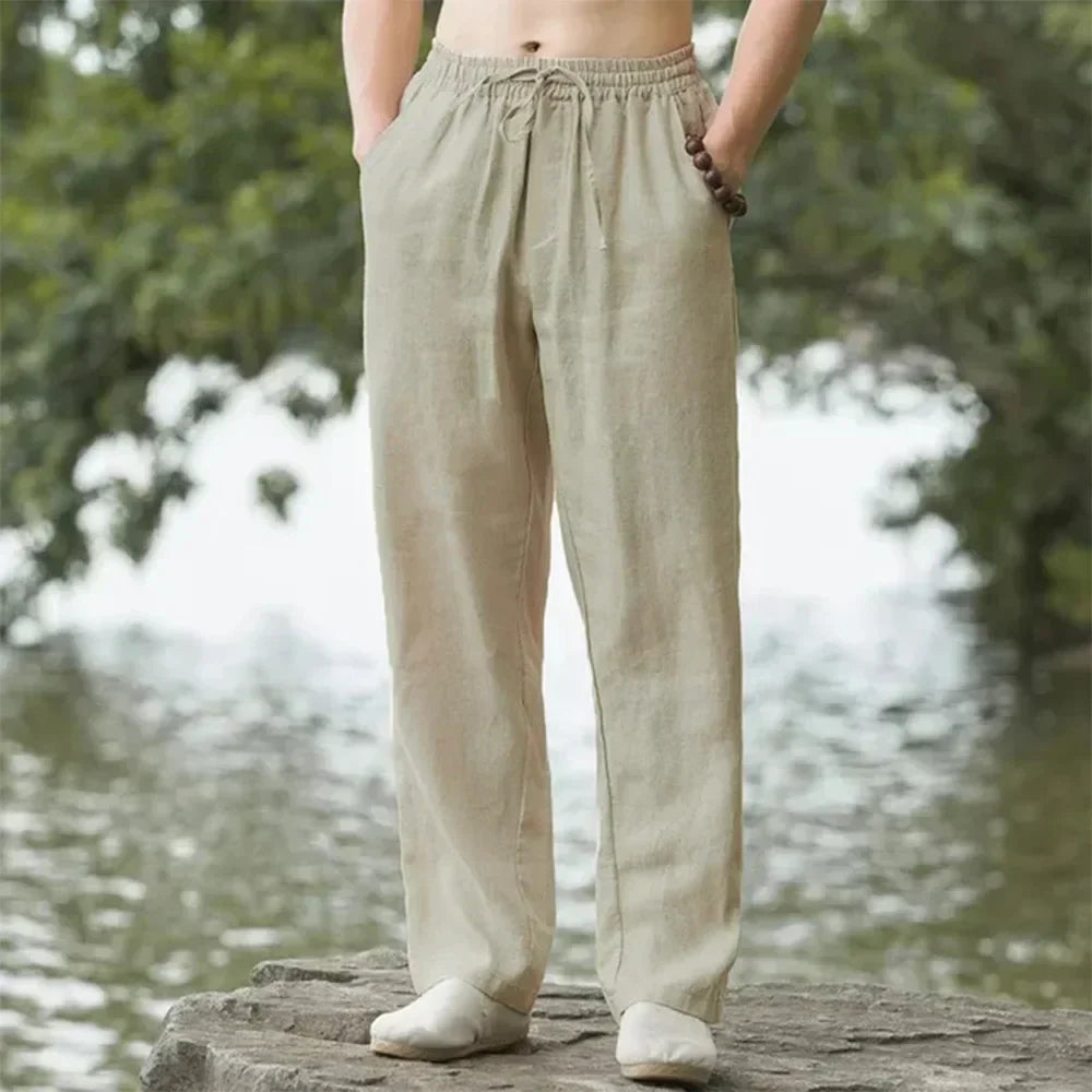Jacques™ I Pantalon de Lin Élégant