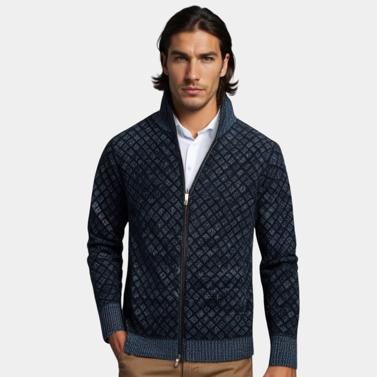 Lionel™ I Veste Élégante en Tissu Doux