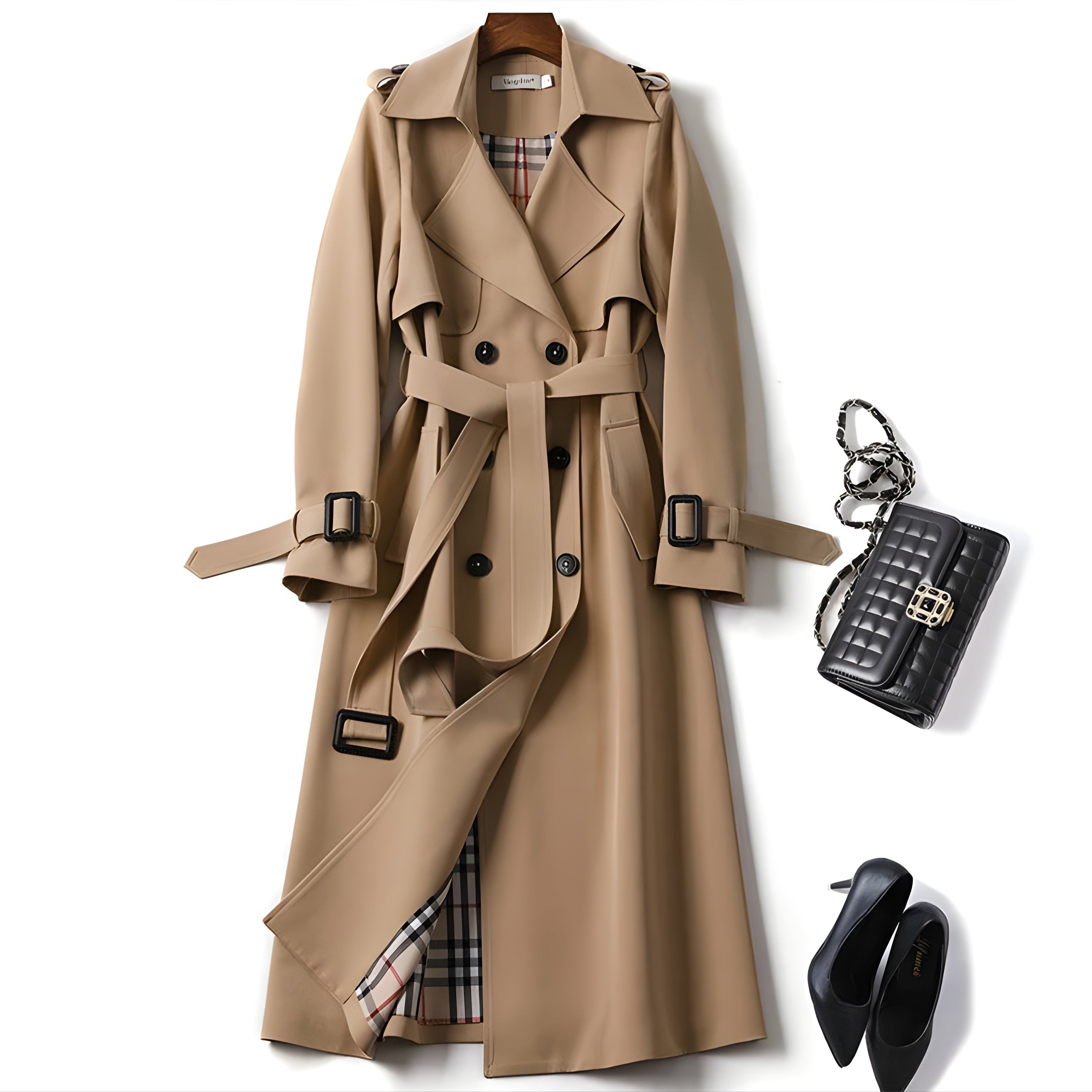VESPERA™ | Manteau Trench Élégant et Stylé