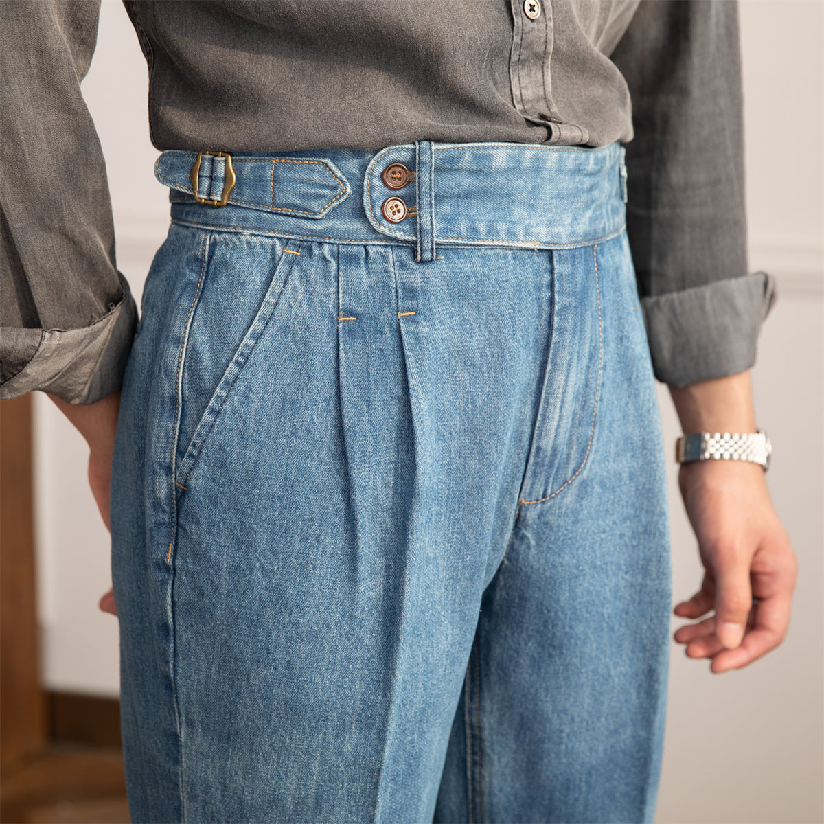 Bernard™ I Pantalons Vintage en Denim