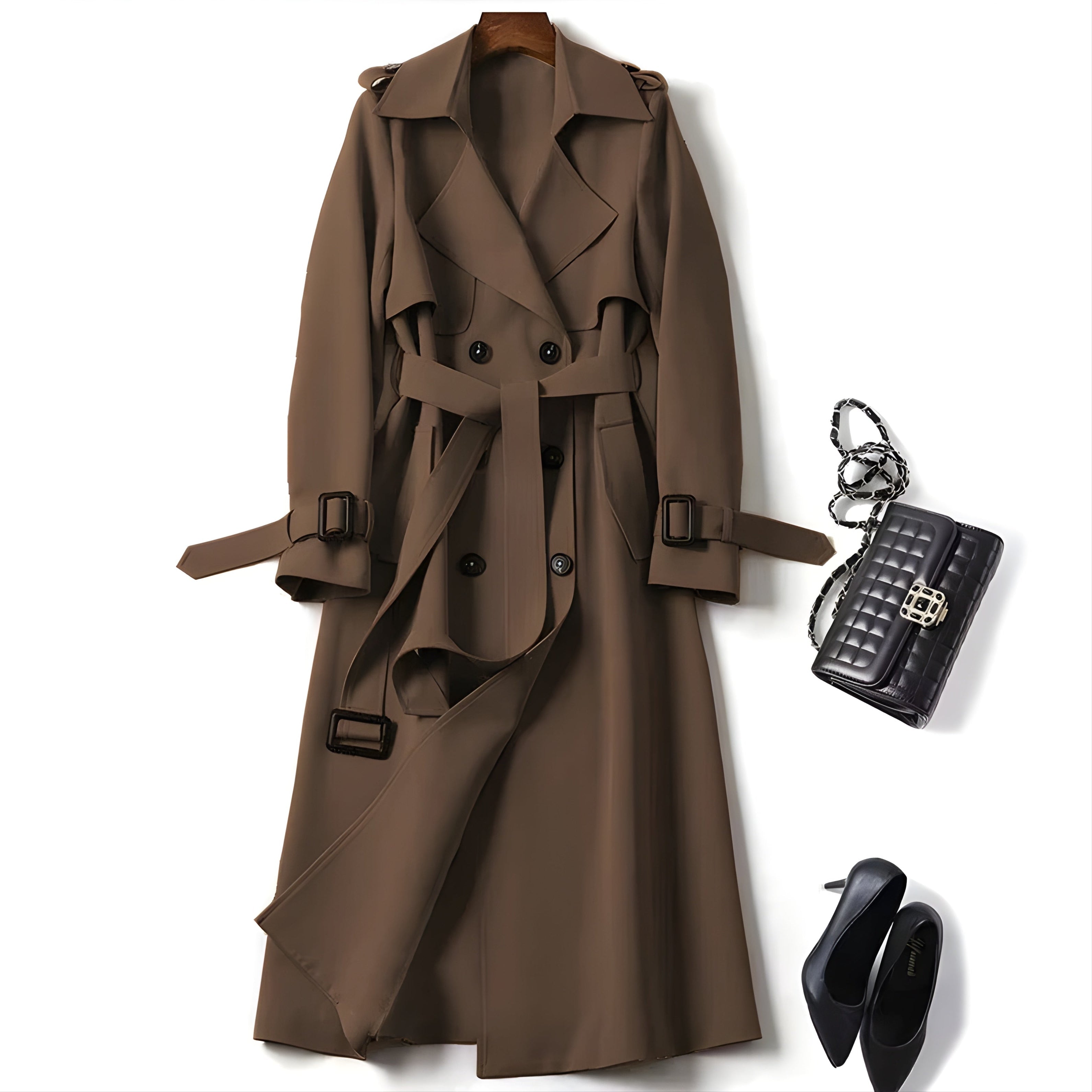 VESPERA™ | Manteau Trench Élégant et Stylé