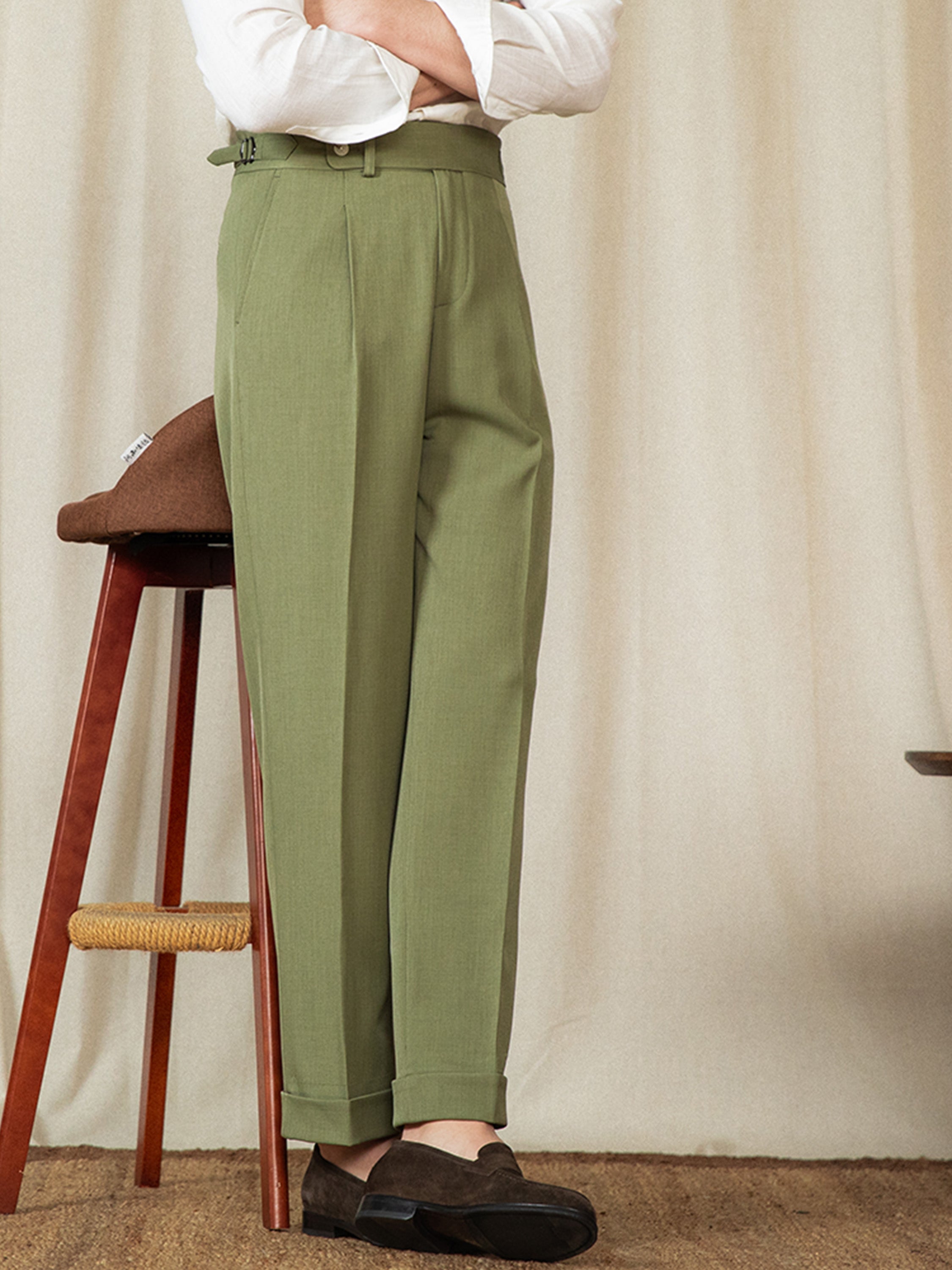 Michel™ I Pantalon Plissé Élégant