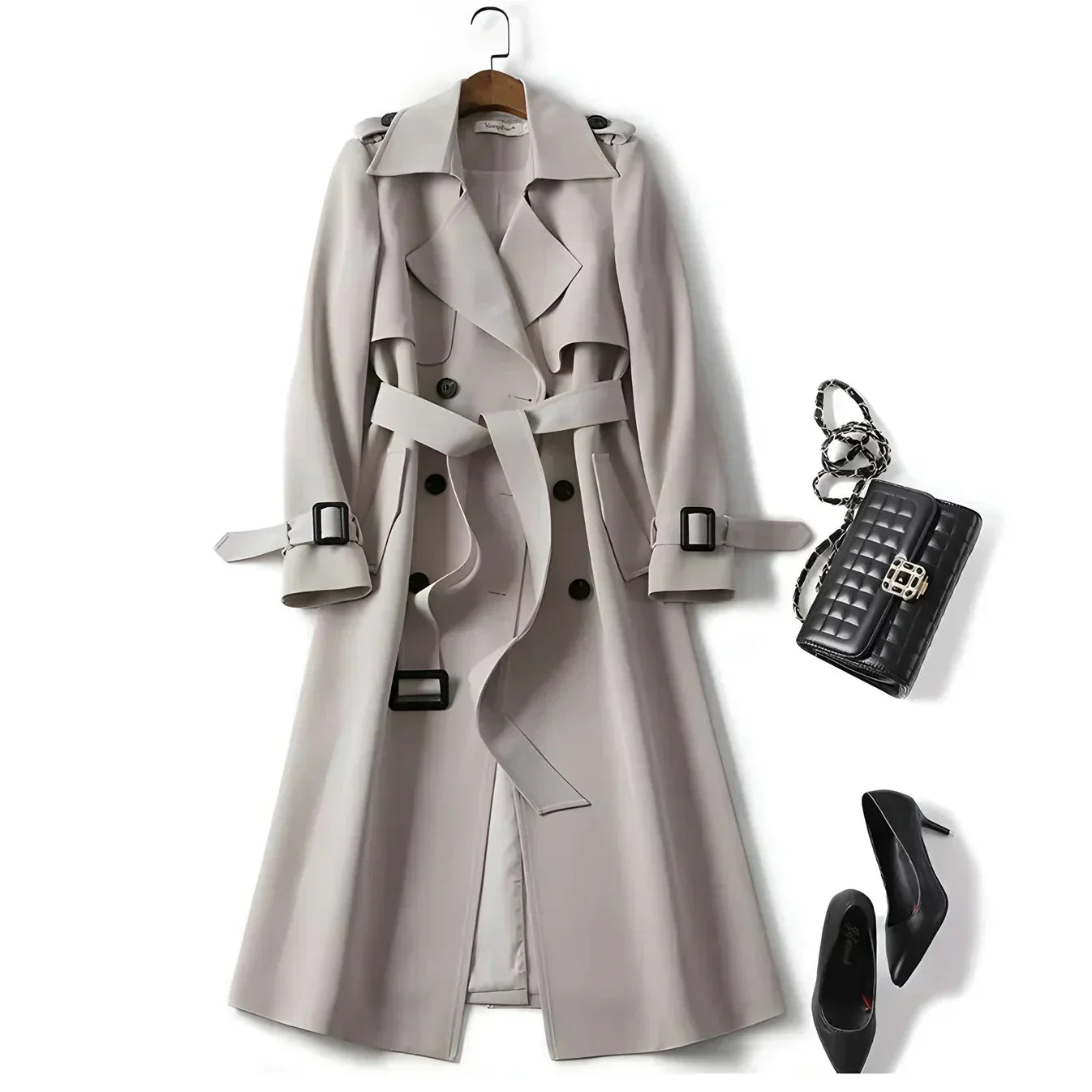 VESPERA™ | Manteau Trench Élégant et Stylé