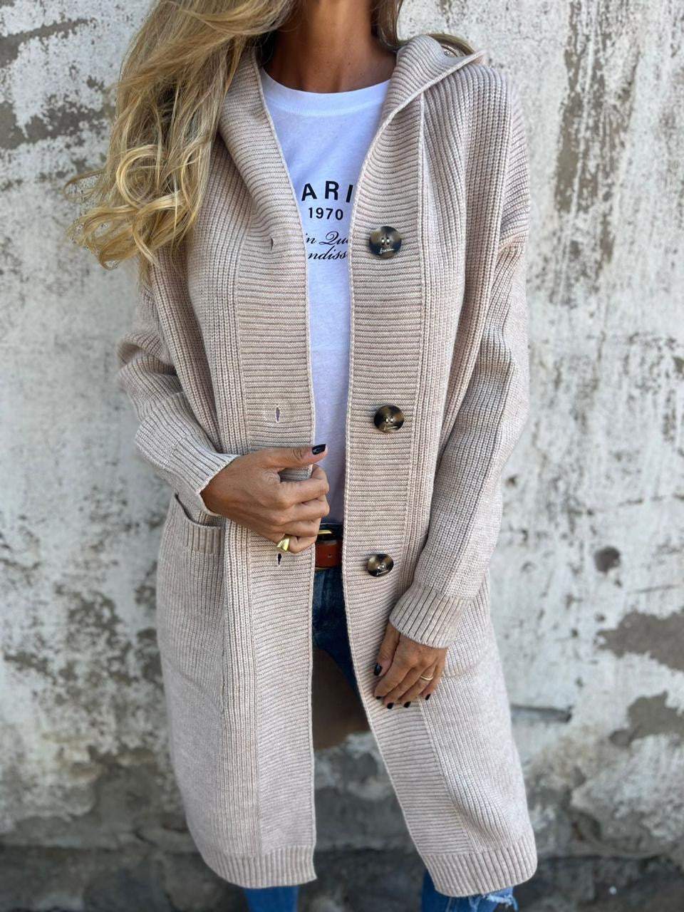 SAGA™ | Élégant long cardigan