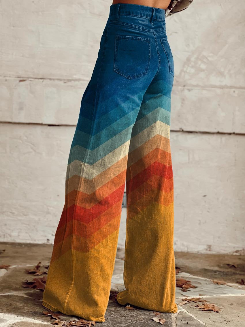 Amaraine™ I Pantalons Zigzag Élégance Moderne