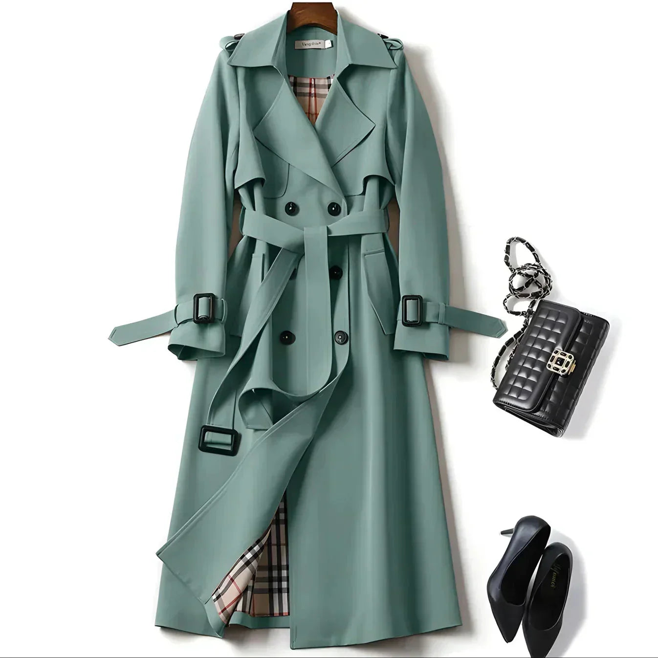 VESPERA™ | Manteau Trench Élégant et Stylé
